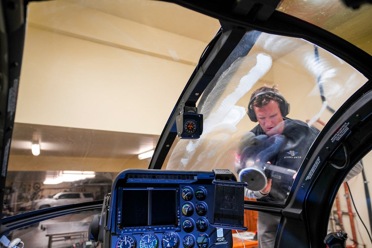 The Most Efficient Methods for Firefighting Helicopter Cleaning - Fly Shiny Aircraft Detailing Blog
