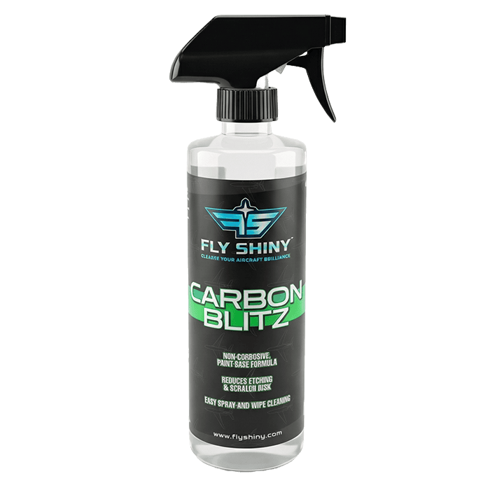 Fly Shiny® Aircraft Exhaust & Soot Cleaner