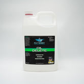 1-gallon Fly Shiny Oil Delete citrus aircraft oil remover, non-flammable and paint-safe, used for cleaning Skydrol, grease, and engine oil.