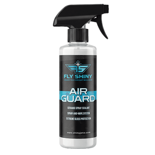 Fly Shiny Air Guard Ceramic Spray Sealant – Hydrophobic UV Protection for Aircraft Paint & Gelcoat, 16 oz