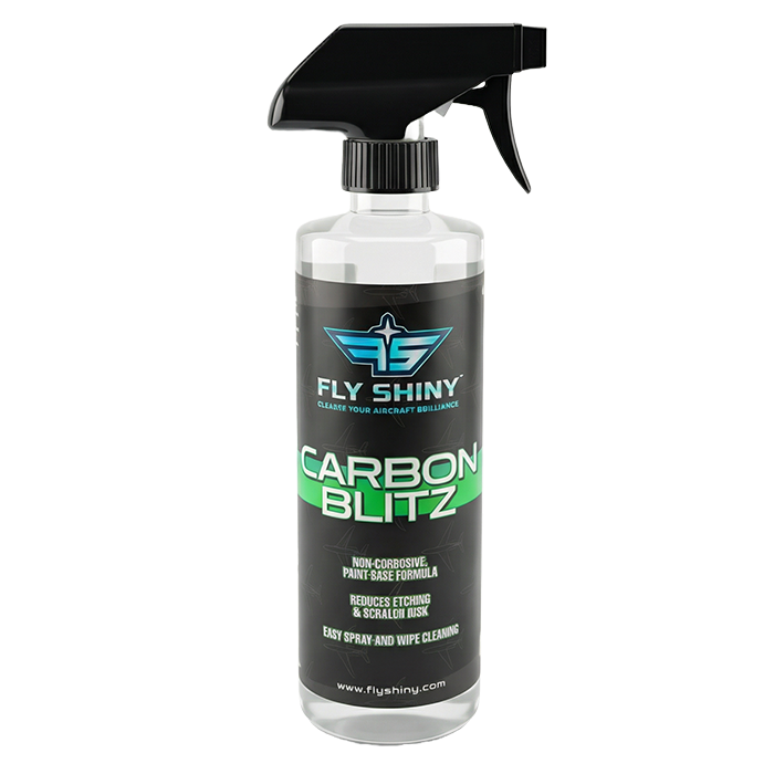 Fly Shiny® Aircraft Exhaust & Soot Cleaner