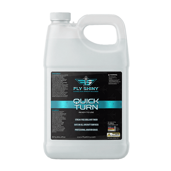 Fly Shiny Quick Turn Dry Wash | #1 Aviation Cleaner for Water-Free Cleaning
