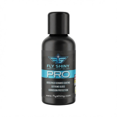 Fly Shiny Pro Ceramic Coating, 50 mL – professional SiO2 aircraft paint protection with 9H hardness and extreme gloss