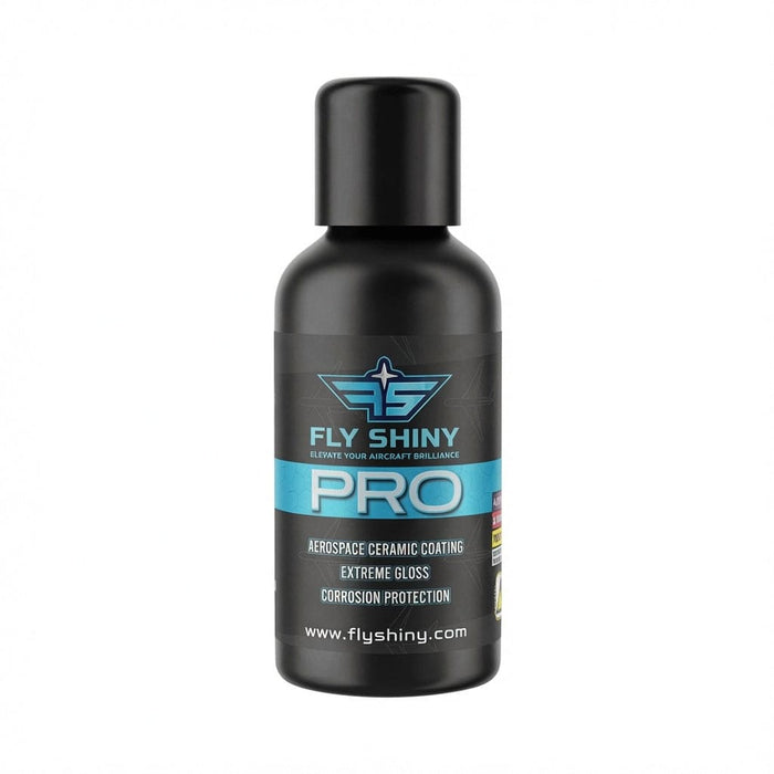Fly Shiny Pro Ceramic Coating – Professional SiO2 Aircraft Paint Protection, 9H Hardness, 50 mL
