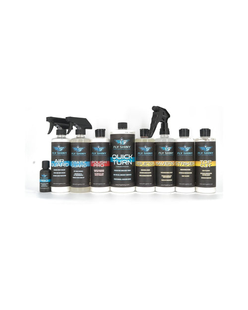 Fly Shiny Complete Aircraft Care System bundle