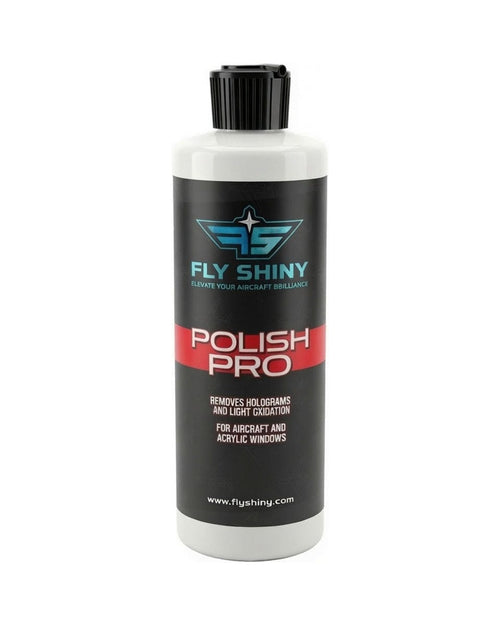 Fly Shiny Polish Pro fine-cut aircraft paint polish, 16 oz bottle